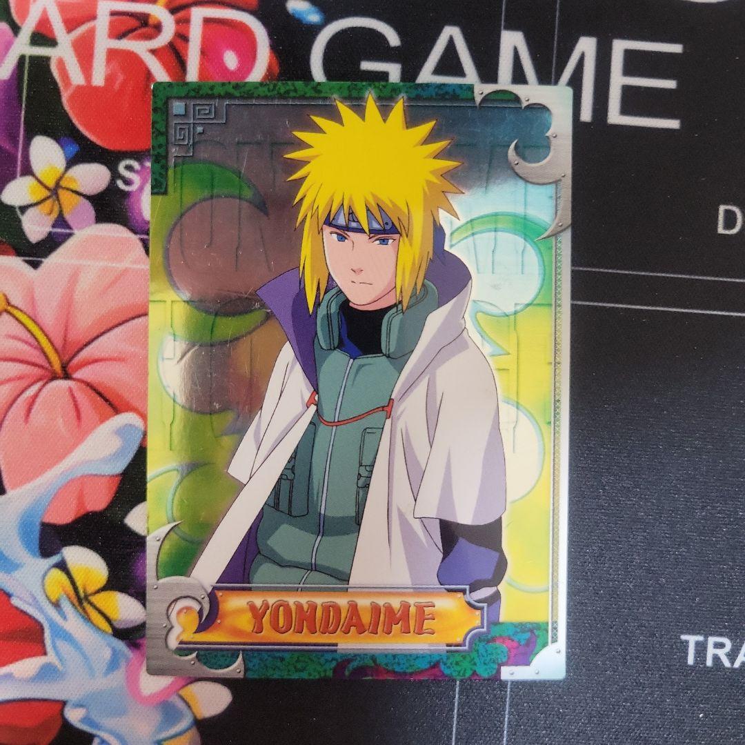 ナルト カード 四代目 火影 波風 ミナト NARUTO エッチング カード