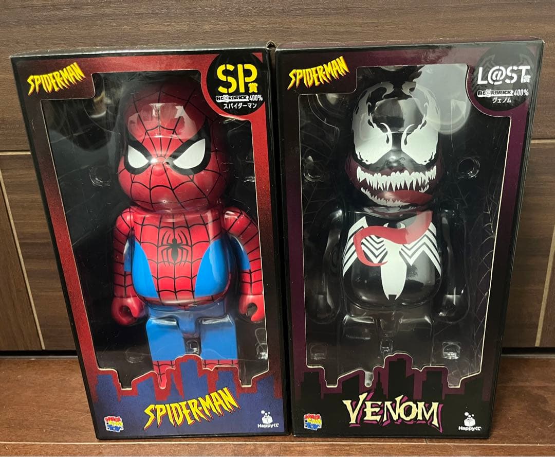 SPIDE-MAN BE@RBRICK ハッピーくじラスト賞ヴェノム