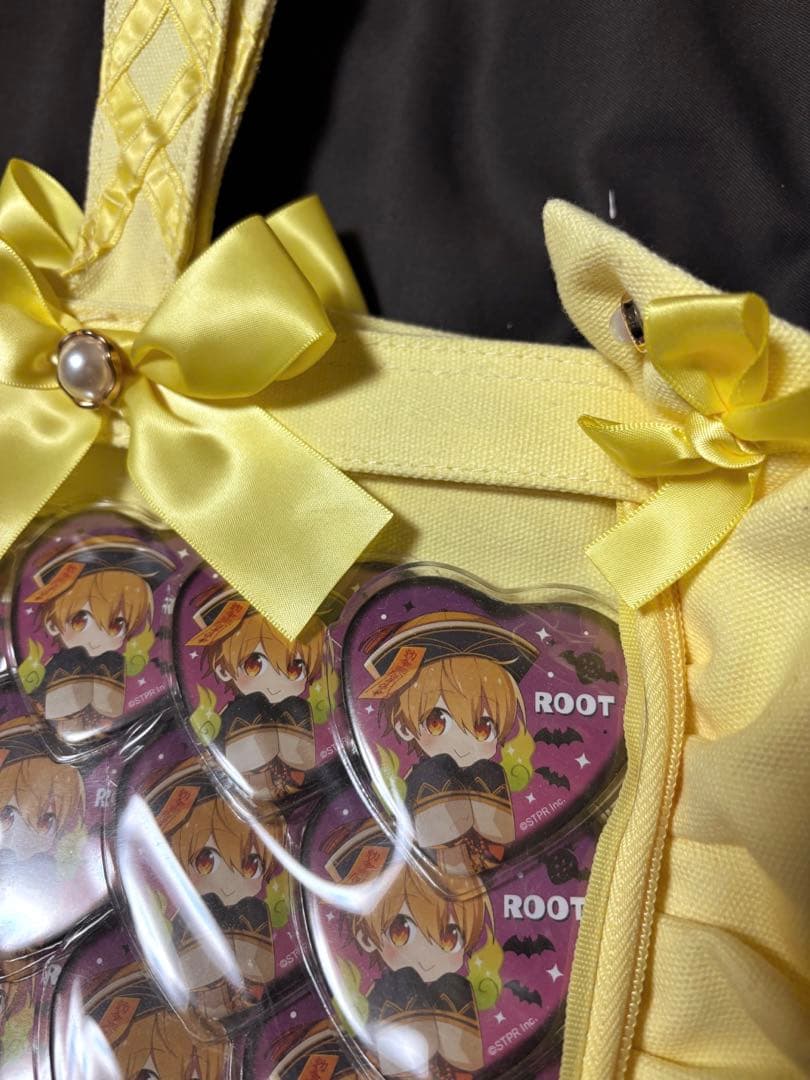 すとぷり るぅと るぅとくん ハロウィン デフォ 缶バッジ 痛バッグ 痛バ