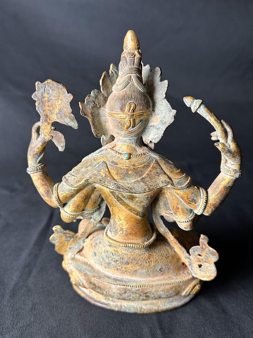 チベット仏 仏像 置物 L10825502 - 工芸品アウトレット ショップ