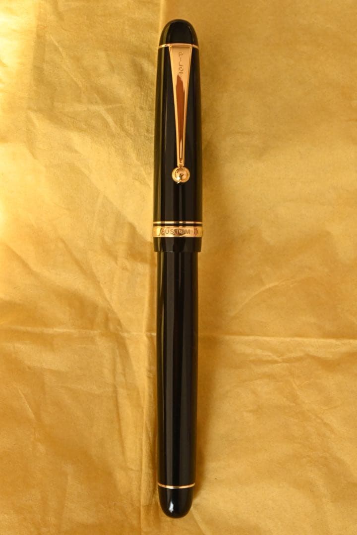 (美品)Pilotカスタム74 中細字 黒, インクコンバータ/ペンケース付