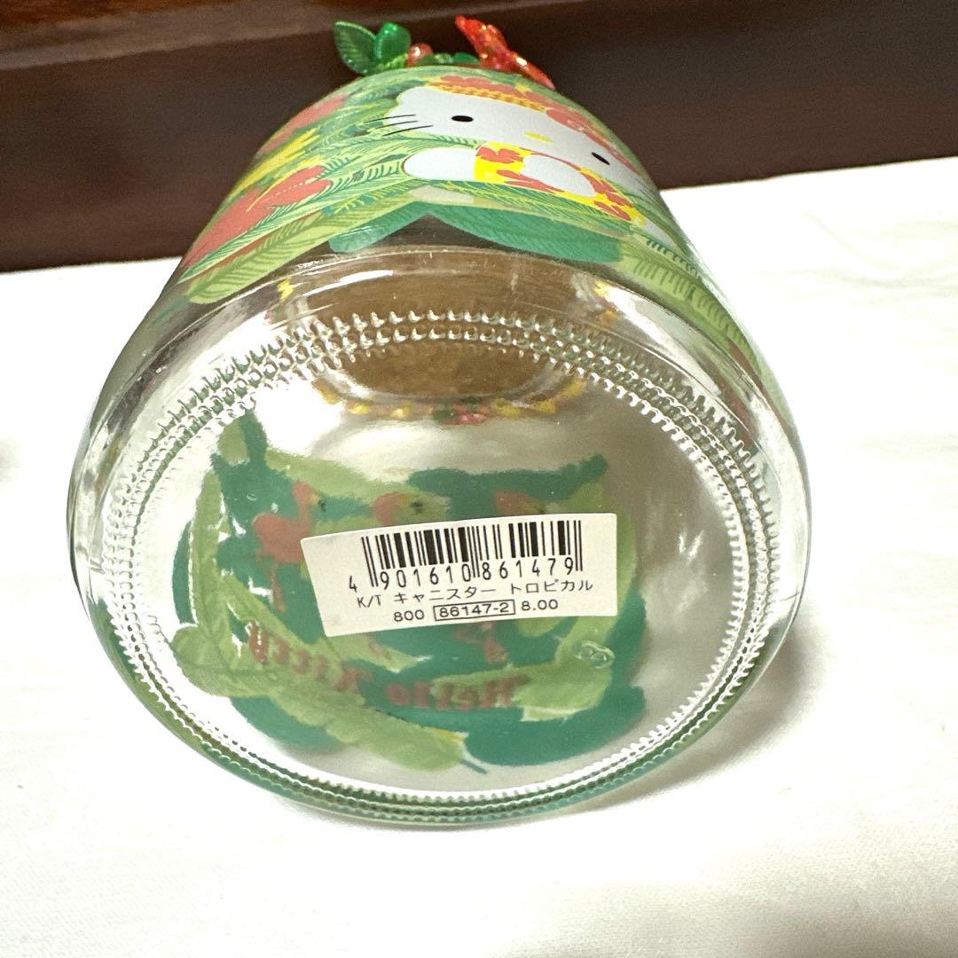 希少品　サンリオ　ハローキティ　トロピカル　ハイビスカスキティ　グラスまとめ売り
