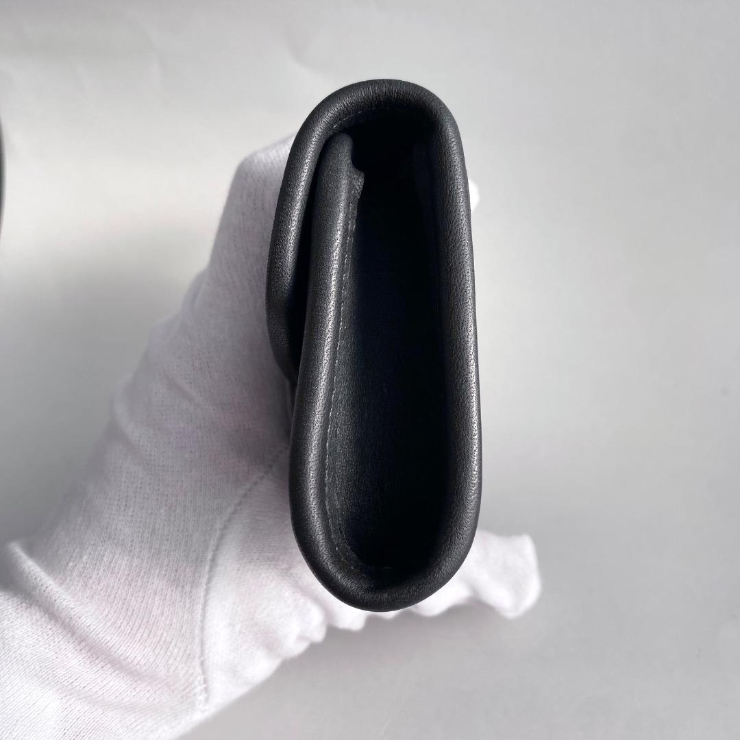 ②【オールドコーチ COACH ケース　ネイビー】小銭入れ　財布　名刺入れ