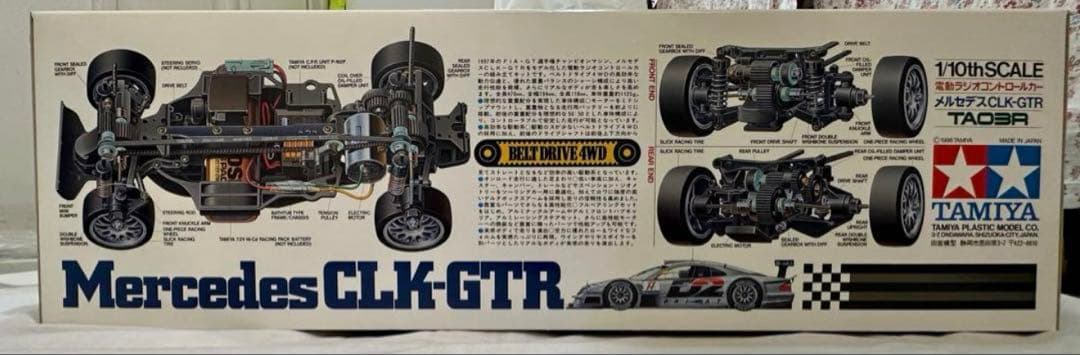期間限定値下げ中○タミヤ☆メルセデス CLK-GTR TA03Rベルトドライブ