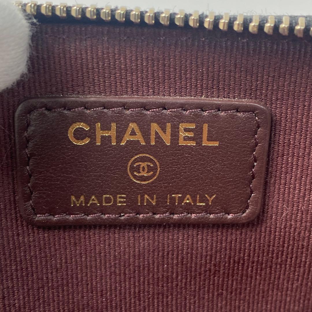 シャネルCHANEL ジップパース キャビアスキン AP2061ランダム.