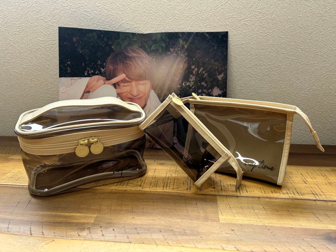 ♡新品未使用品♡Nissy Naptime クリアポーチ 3点セット - メルカリ