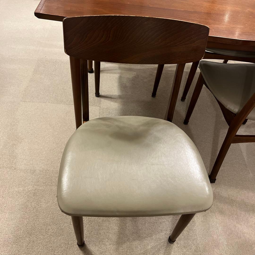 引取り限定Karf Streamダイニングテーブル チェア5点セット