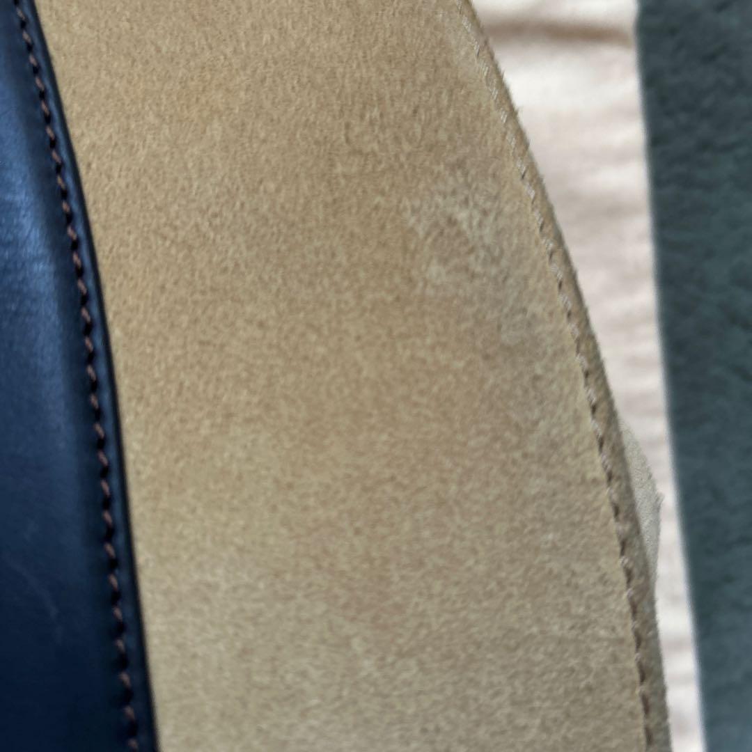 ロエベ トートバッグ ブラウン アナグラム スエードレザー