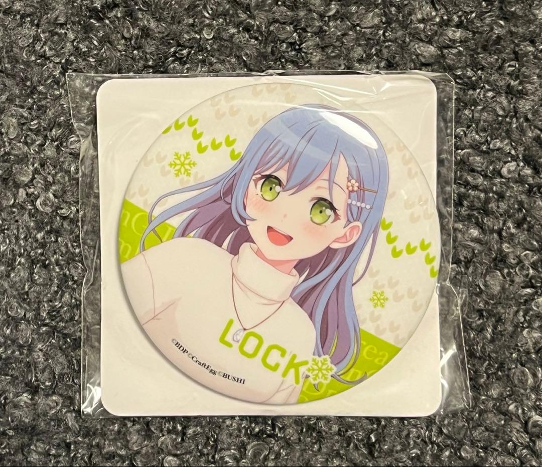 バンドリ ロック 朝日六花 GiGO winter ビッグ缶バッジ 2023 バンドリ ロック 朝日六花 GiGO winter ビッグ缶バッジ 2023 バンドリ