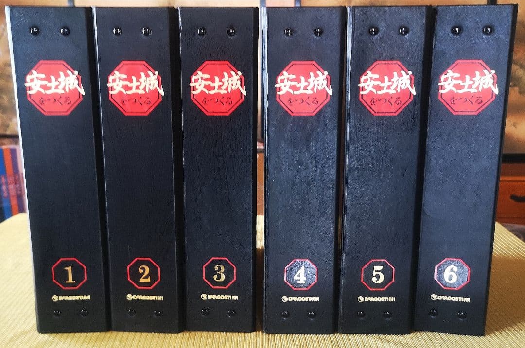 ♦️最終処分価格♦️デアゴスティーニ 安土城をつくる　第1号～第110号＋本６冊