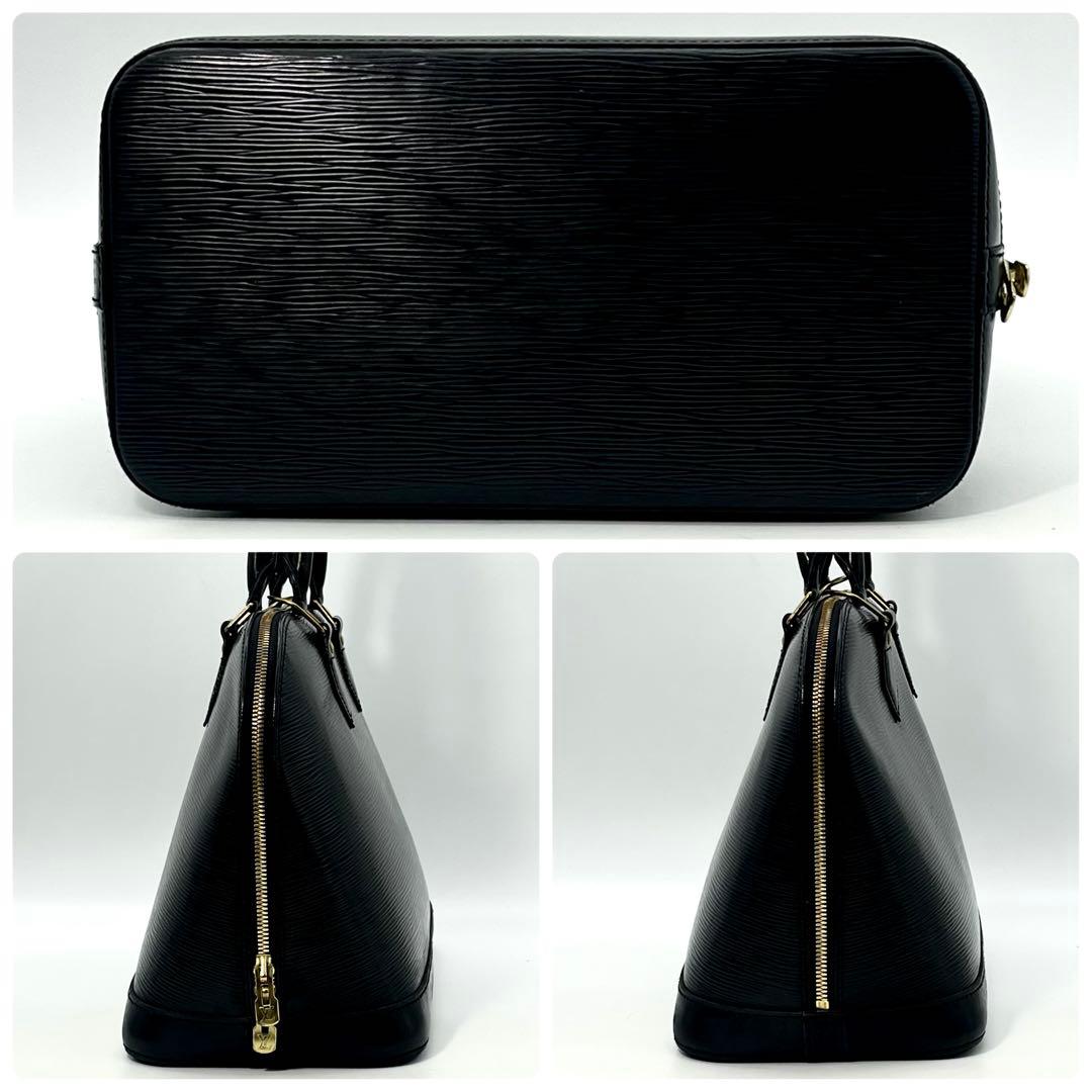 ルイヴィトン エピ ハンドバッグ アルマ 正規品 本物 黒色 M52142