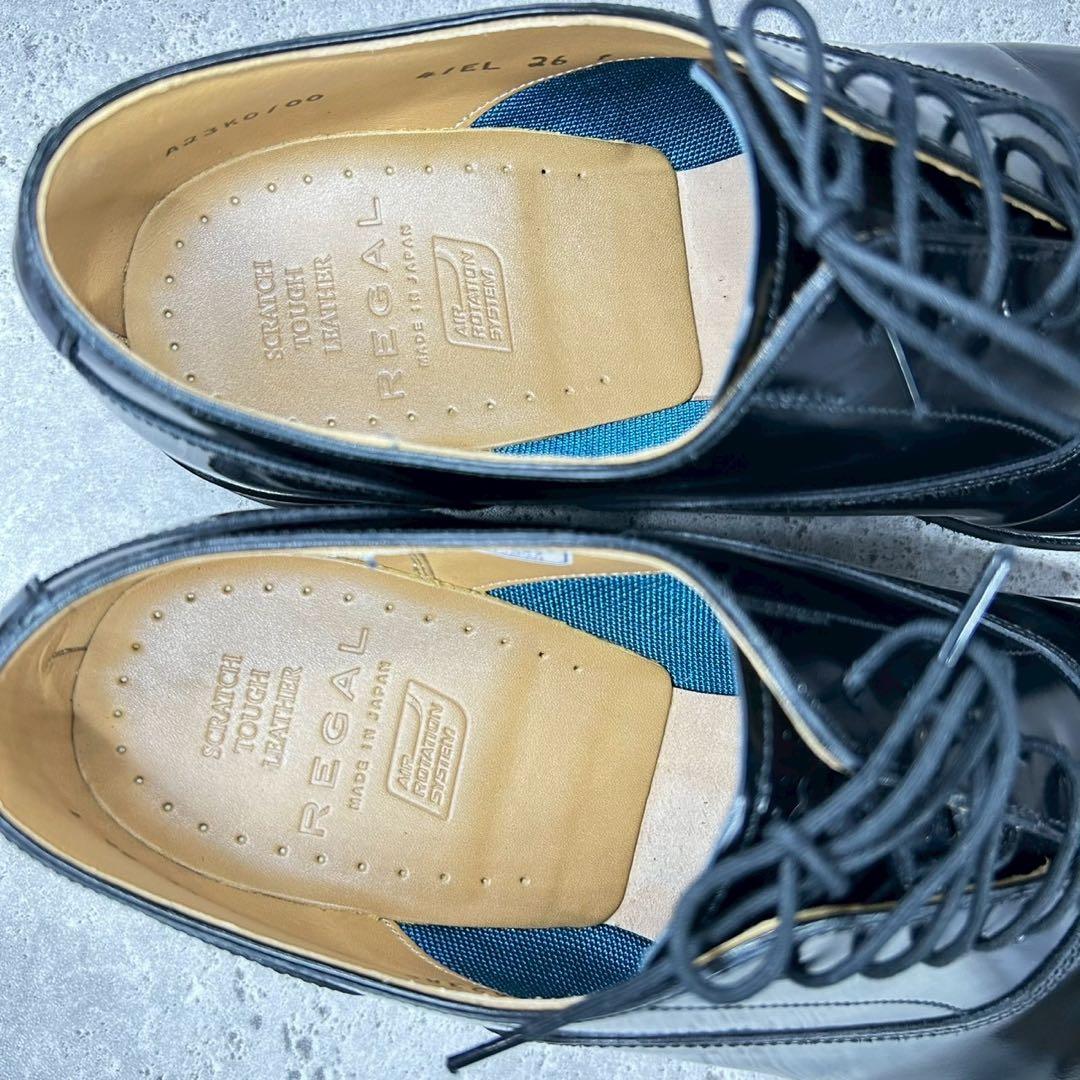 年末限定価格【箱付 美品】REGAL ストレートチップ 41EL レザー 革靴