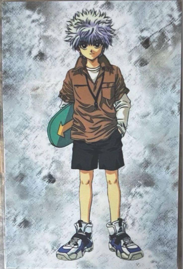 超人気‼️初期‼️HUNTER×HUNTER ラミネートカード【キルア】2枚セット‼️