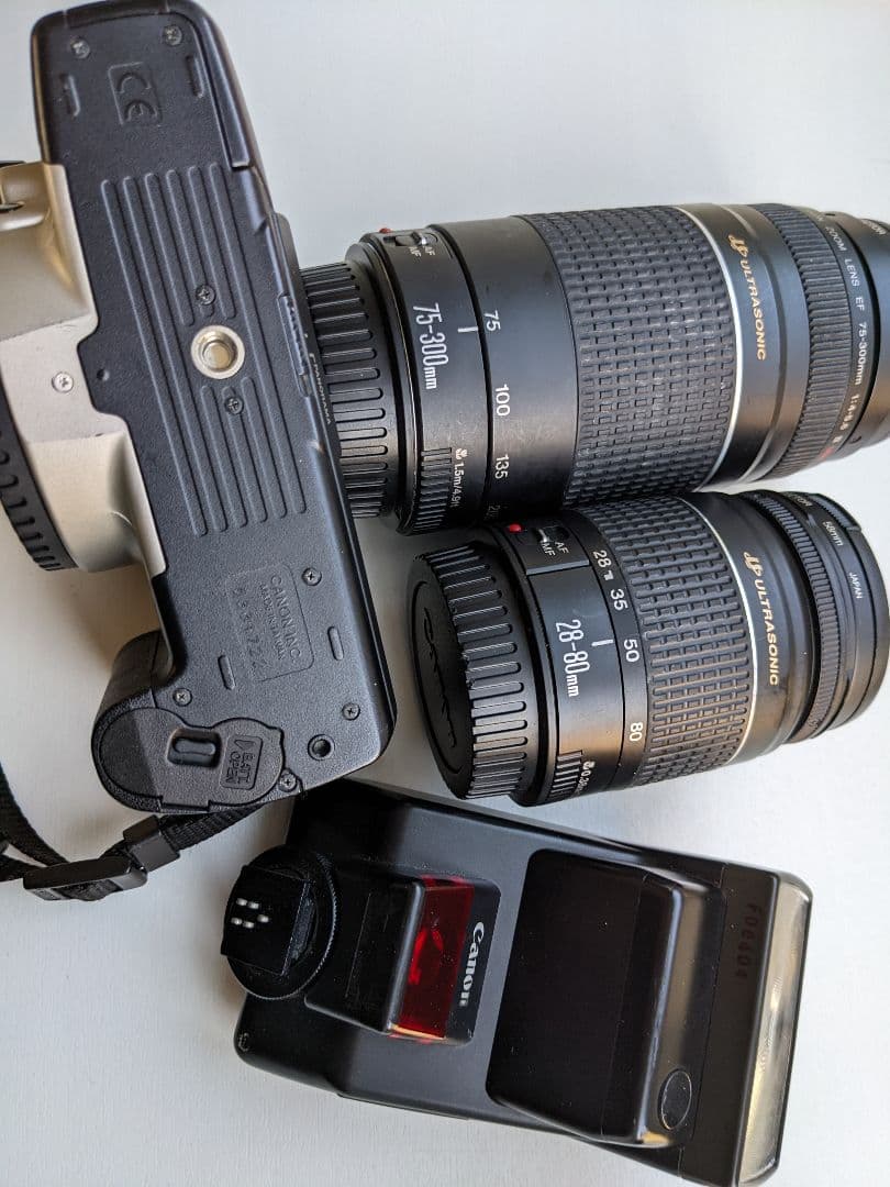 ダブルレンズセット⭐︎】Canon EOS 630 一眼レフ レンズ2本 小物