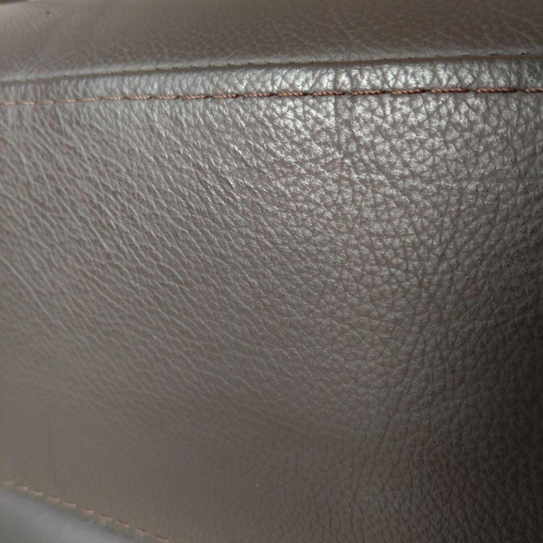 オットマン　大塚家具　革　総革張り　ダークブラウン