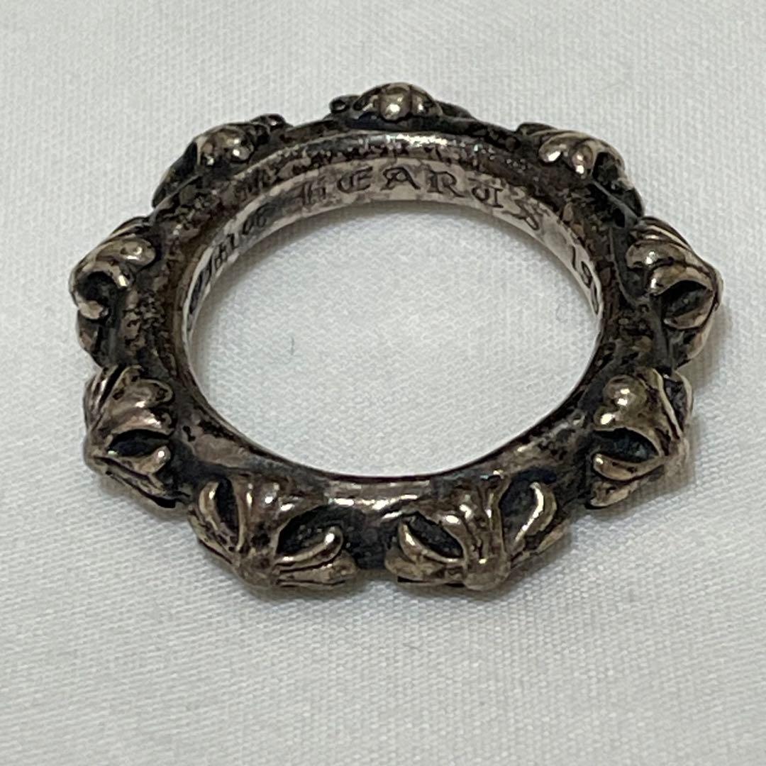 CHROME HEARTS CROSS BAND RING 16号