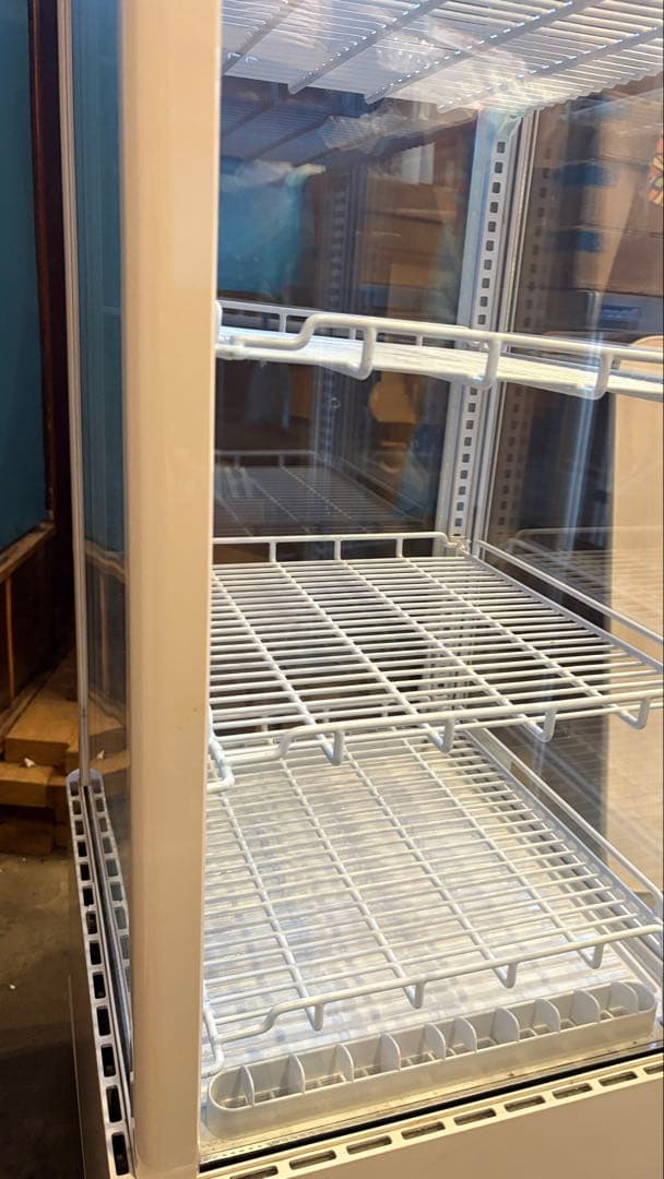 【美品】レマコム　4面ガラス冷蔵ショーケース　R4G-1055SLW