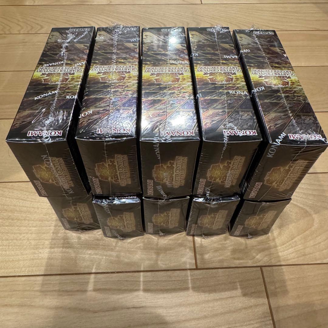 遊戯王クォーターセンチュリーアートコレクションシュリンク付10BOX