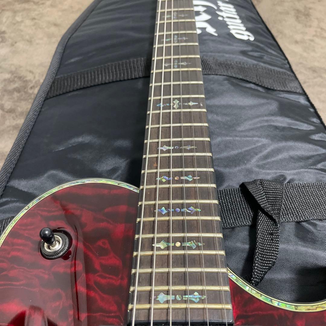 シェクター ギター EMG ケース付き - メルカリ