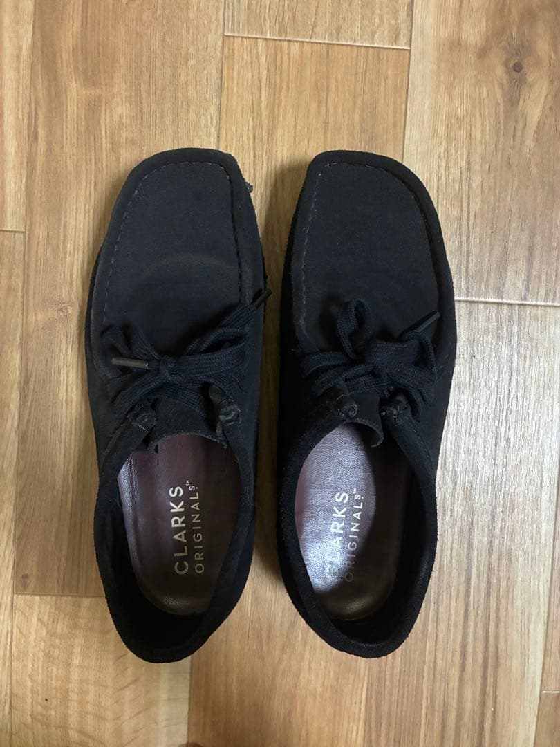 【早い者勝ち】CLARKS WALLABEE クラークス ワラビー ブラック