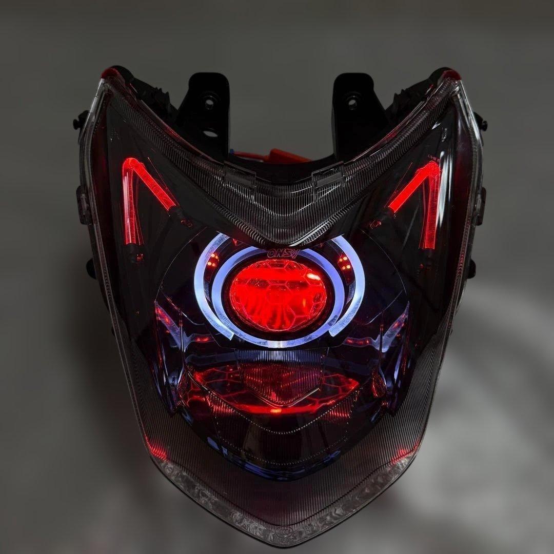 新品 シグナスX 4型 デビルアイ LEDヘッドライト - メルカリ