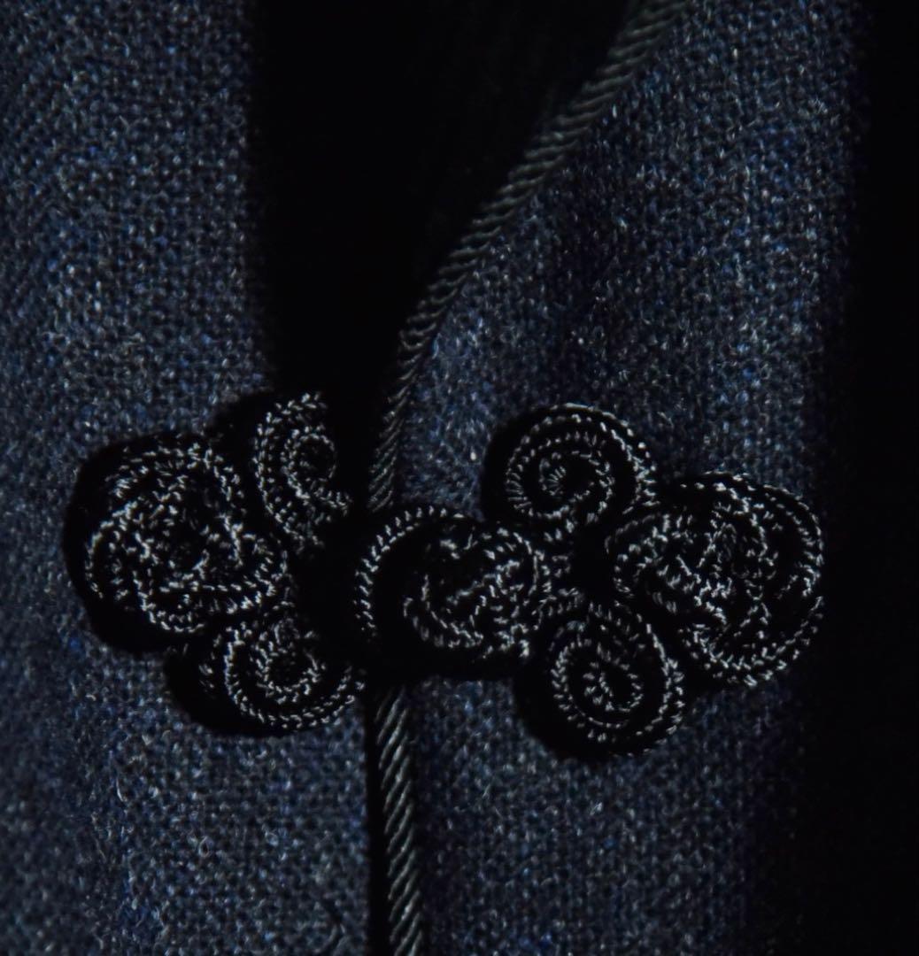 ジャケット・アウター intch. Wool Tweed Smorkin Jacket Navy