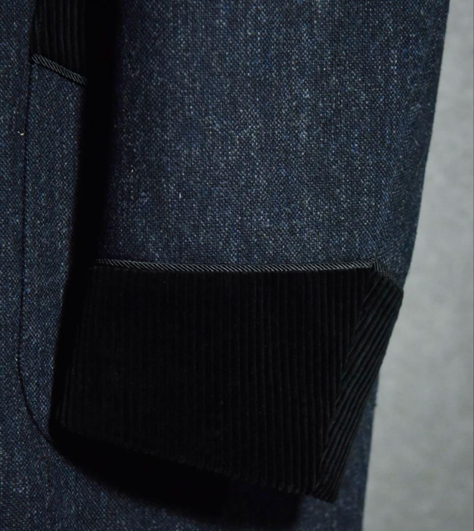 ジャケット・アウター intch. Wool Tweed Smorkin Jacket Navy