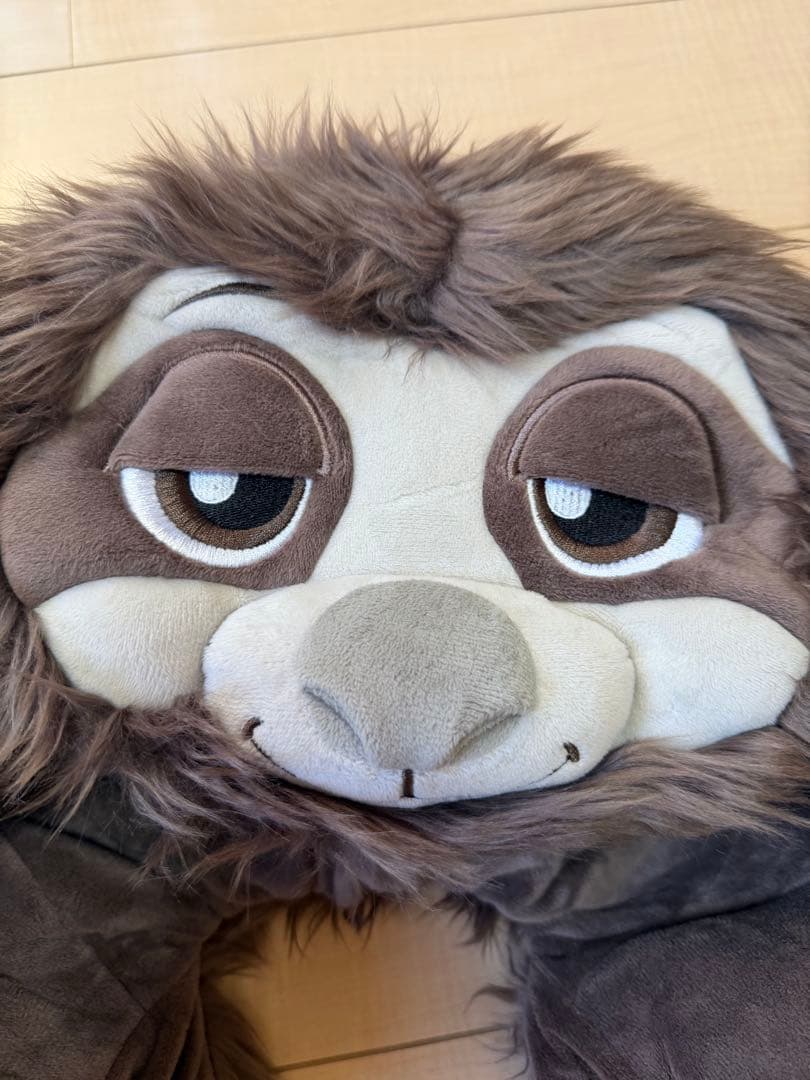 上海ディズニー ズートピア フラッシュ ナマケモノ ファンキャップ