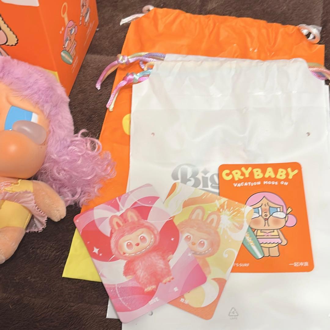 POP MART ラブブ　CRYBABY ぬいぐるみ 3体セット