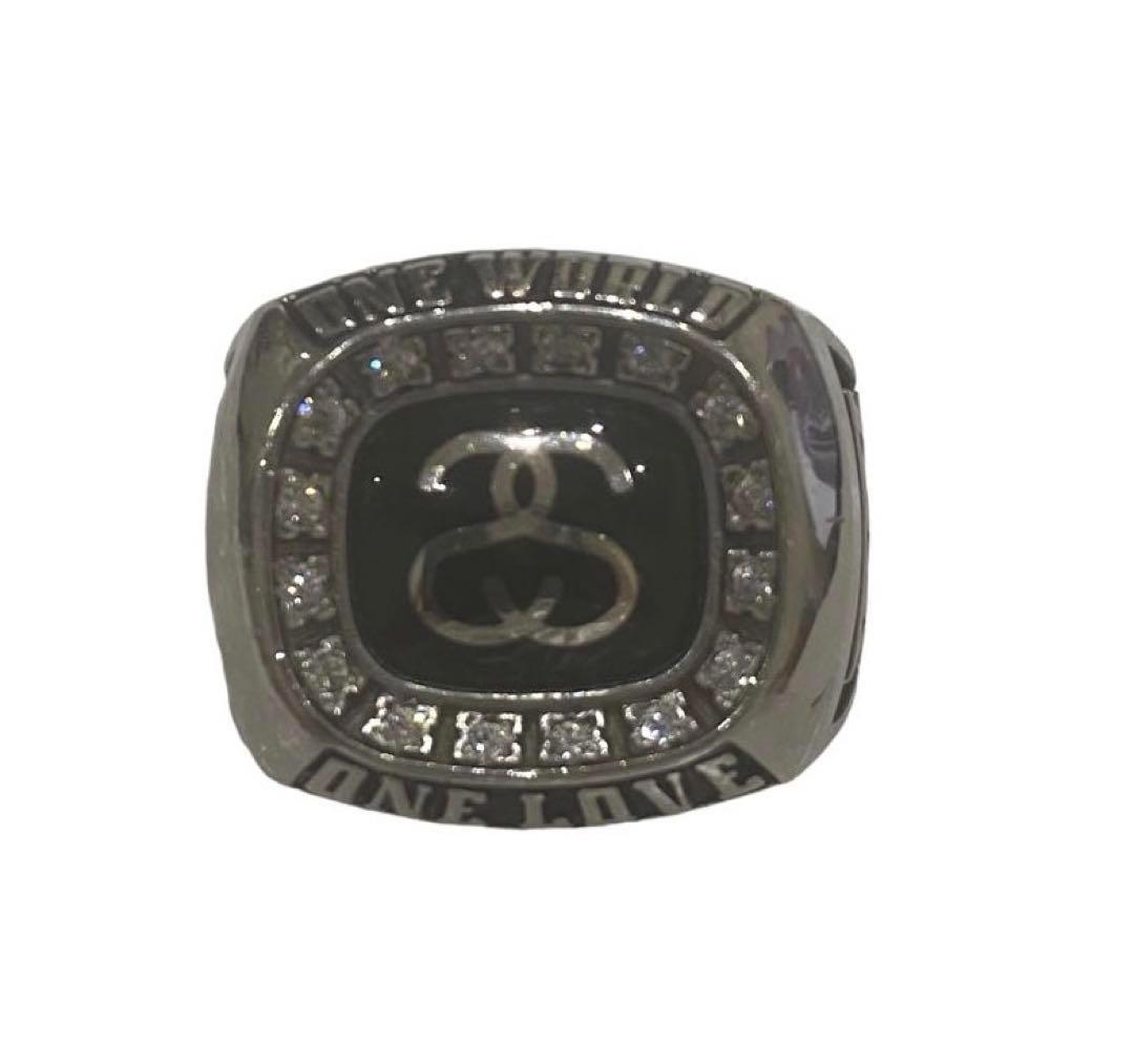 激レア 25周年 JOSTENS社 Stussy 指輪 チャンピオンリング20号