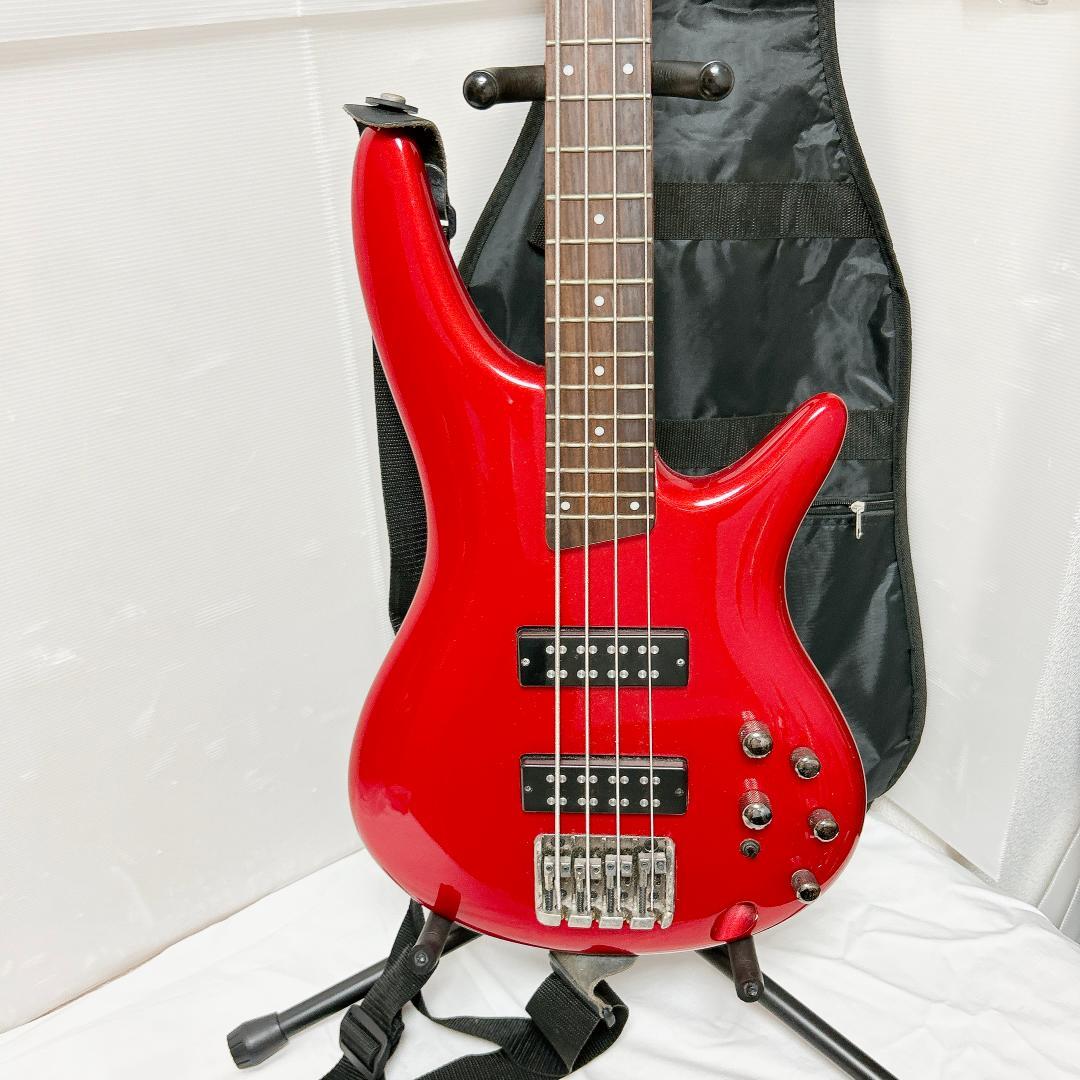 美品 Ibanez アイバニーズ SR300E アクティブベース レッド - メルカリ