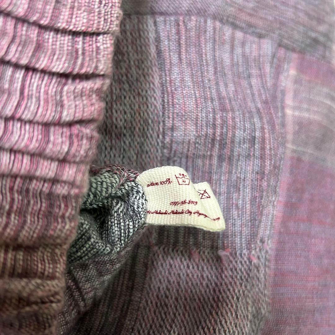 美品　タマキニイメ　サルエルパンツ　タルンパンツ　ピンク　コットン