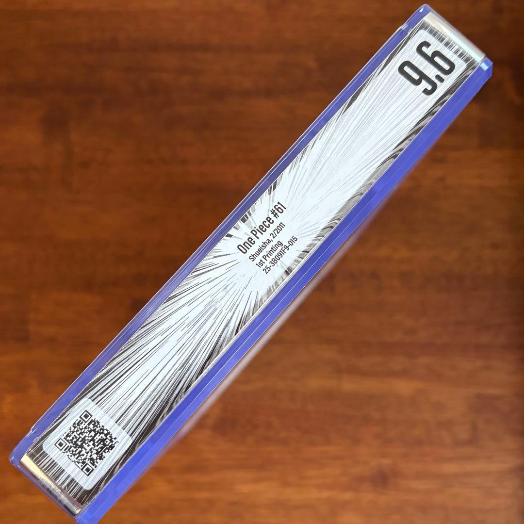 【漫画鑑定品】ONE PIECE 61巻 BGS9.6 初版 帯付き