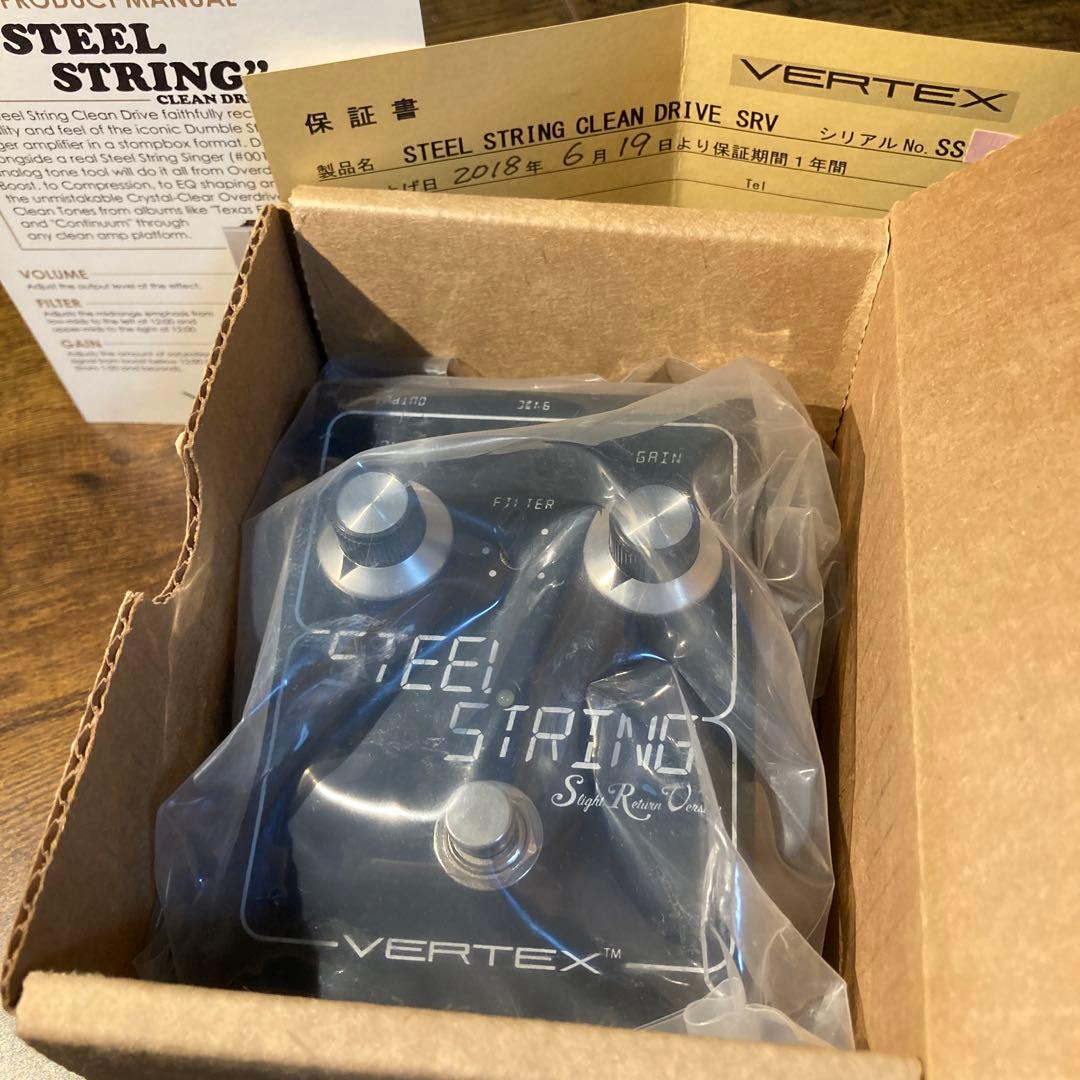 限定250台❗️VERTEX STEEL STRING SRV ヴァージョン‼️