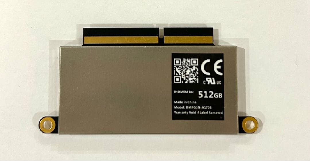 INDMEM 512GB 内蔵SSD MacbookPro A1708