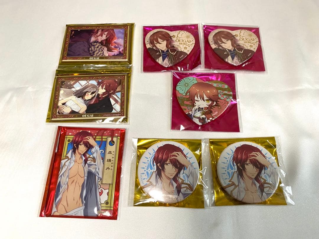 明治東亰恋伽 めいこい 森鴎外 缶バッジ まとめ売り ①