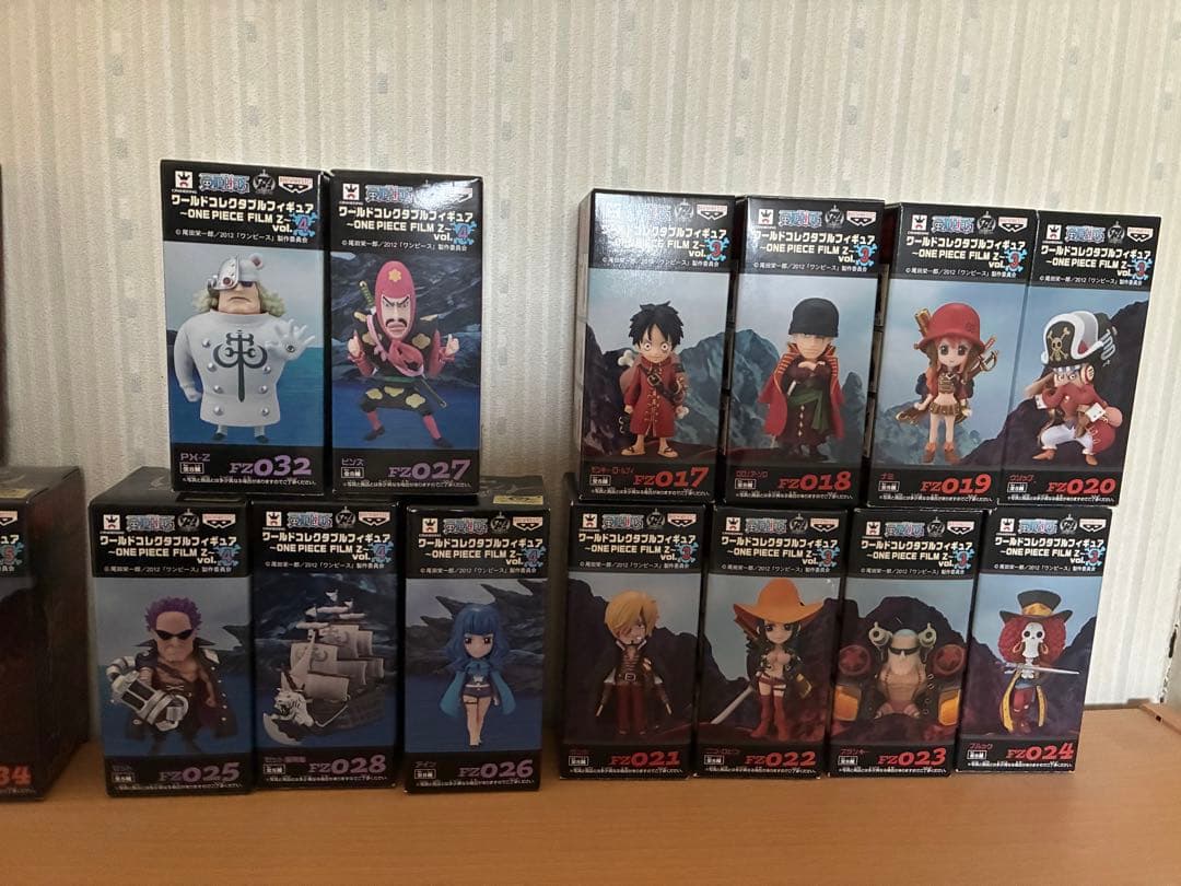 ワンピースワールドコレクタブルフィギュアONE PIECE FILM Z