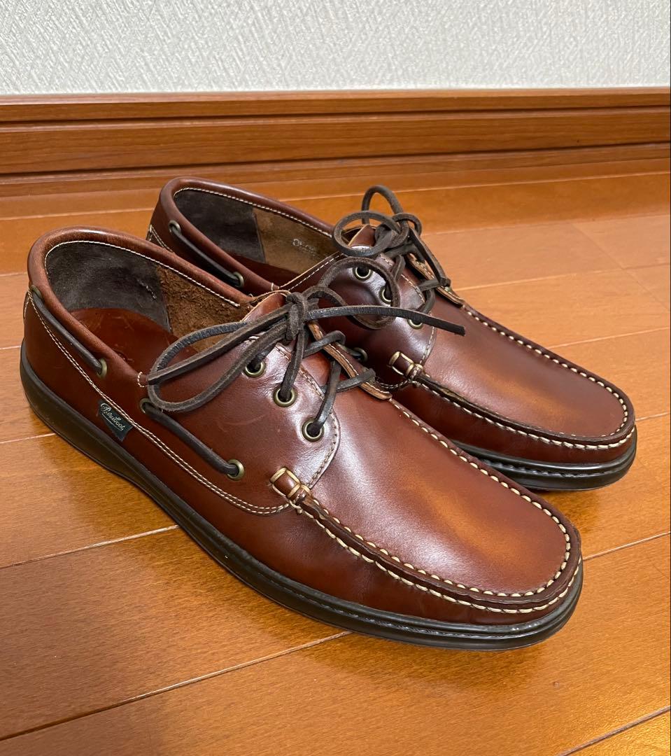 美品　PARABOOT VERITABLE MOCASSIN パラブーツ 7