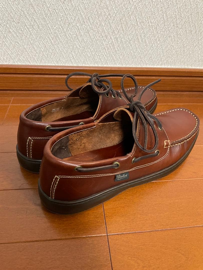 美品　PARABOOT VERITABLE MOCASSIN パラブーツ 7
