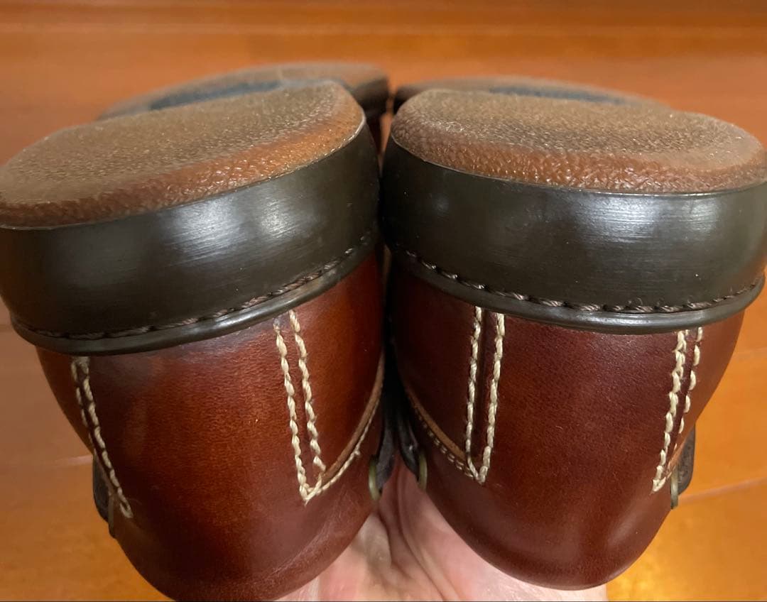 美品　PARABOOT VERITABLE MOCASSIN パラブーツ 7