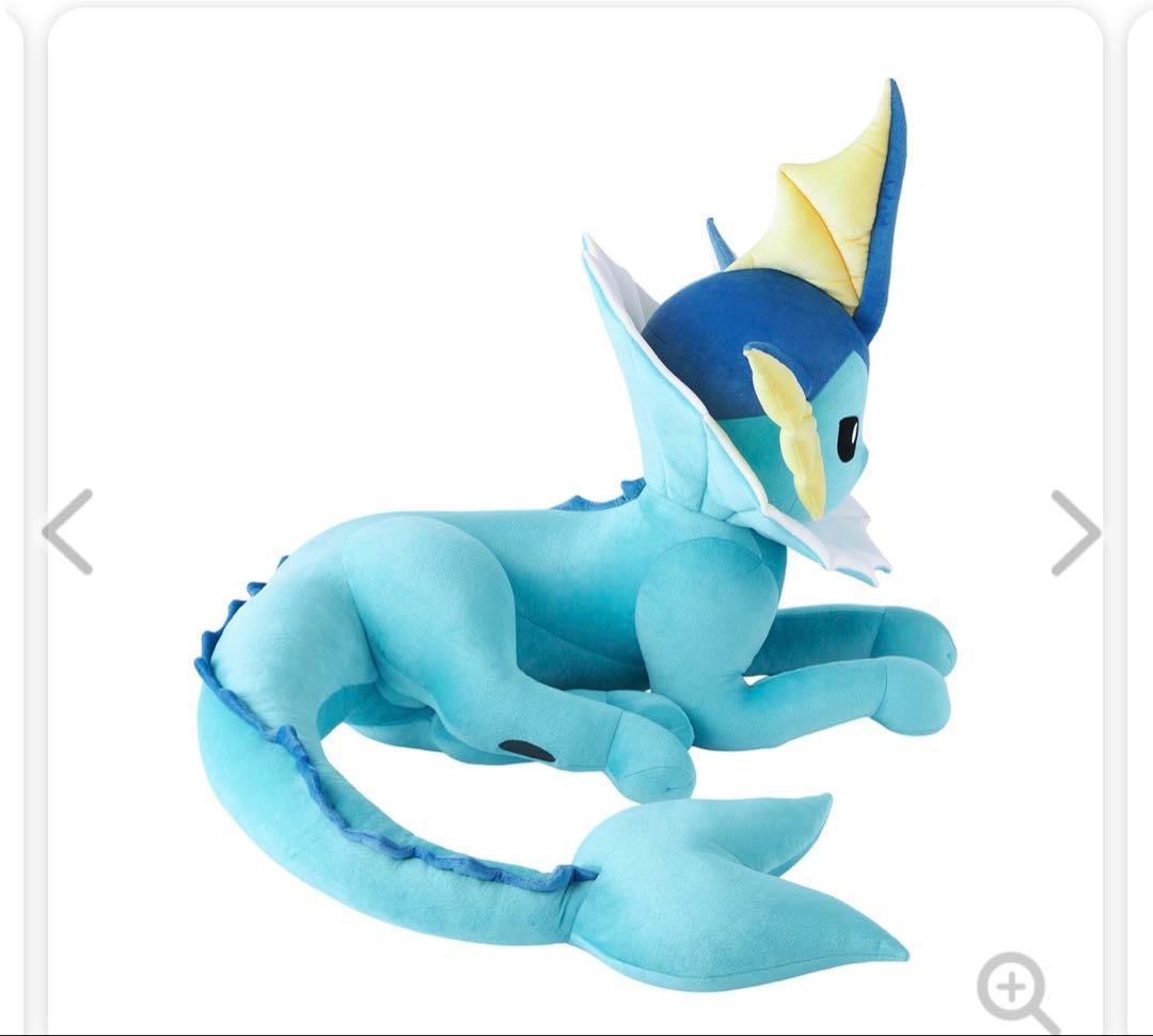 ポケモンセンター限定 シャワーズ 等身大ぬいぐるみ ブイズ 寝そべり