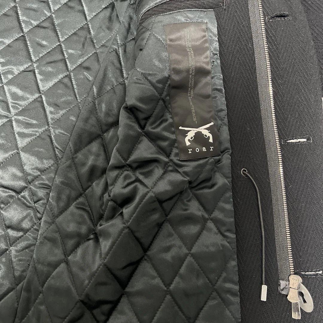 【美品】roar オールスワロ　コート　フードファー付