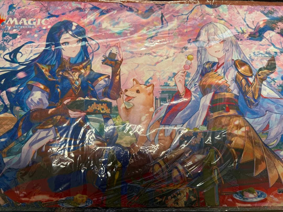 MTG 放浪皇のお花見キャンペーン 放浪皇 ナーセット未開封 プレイマット