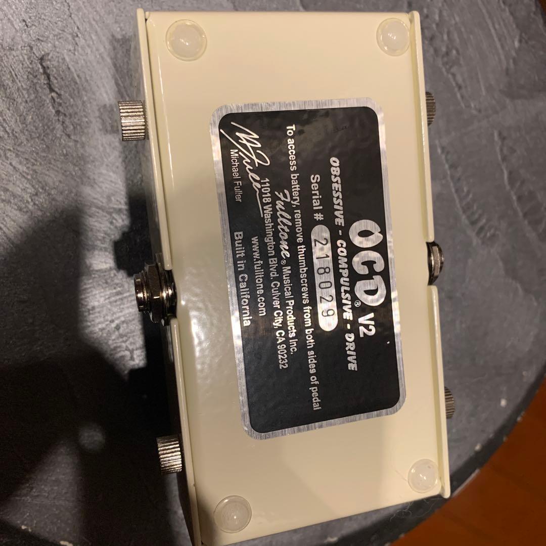 ほぼ未使用　動作確認済　Fulltone OCD V2 青色LED 箱あり