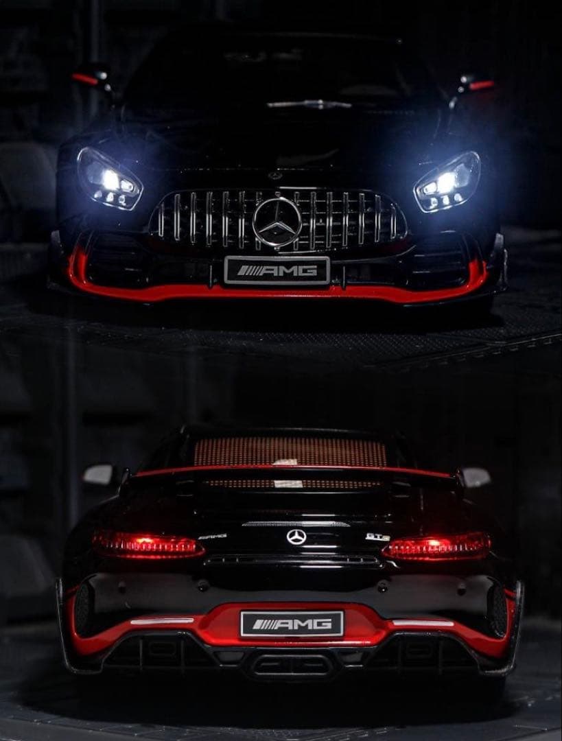 1/18 メルセデスAMG GT R ダイキャスト ライト 音声付 新品 - メルカリ