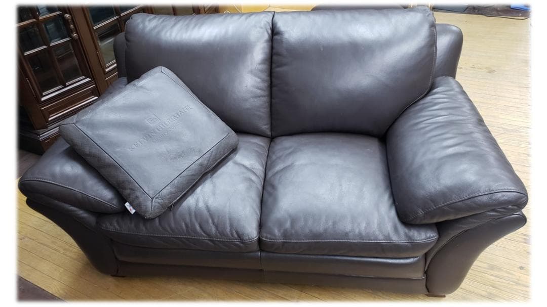 kinoyon 30②L8　美品　ケルビン・ジョルマーニ 本革 ２P＆