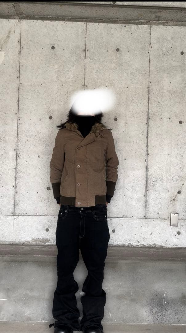 archive ファージャケット　brown swag opium