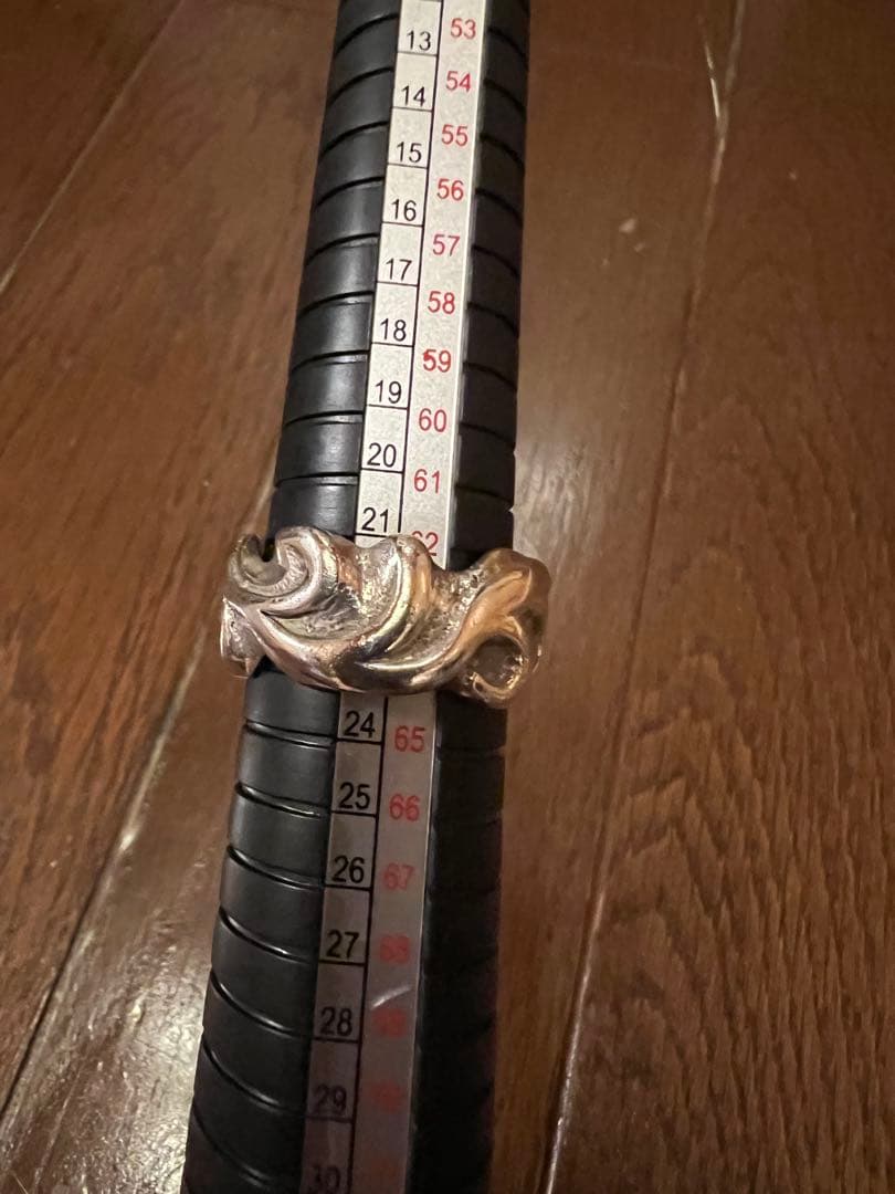 ル*ー様 アリゾナフリーダム　k18 とライバル　リング　廃盤品　希少