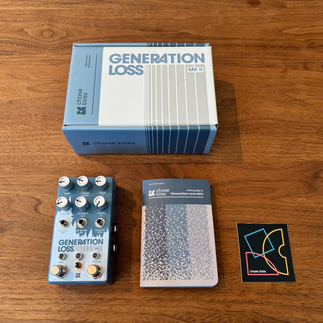 ギター Chase Bliss Generation Loss MKII
