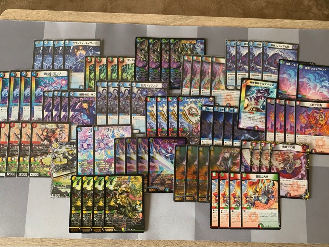 デュエマ 5cコントロール他　デッキ＋汎用ノーマル　引退品